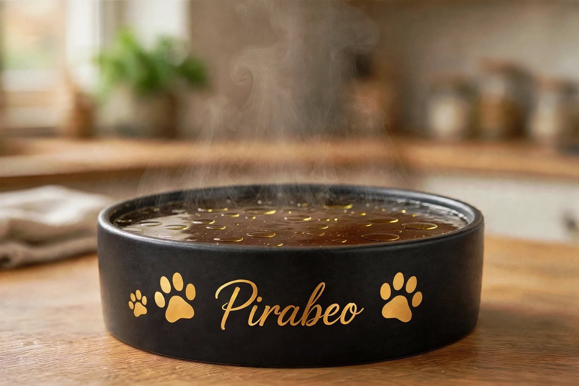 Mutton Broth, freshly prepared pet meal